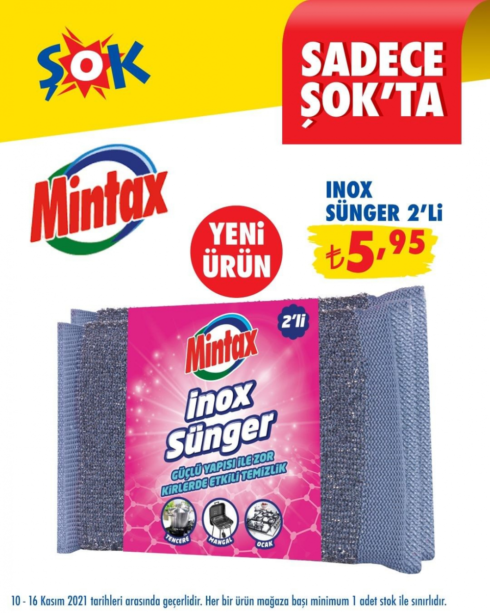 ŞOK 15 Kasım 2021 aktüel ürünler kataloğu| İndirimli ürünleri kaçırmayın! 20