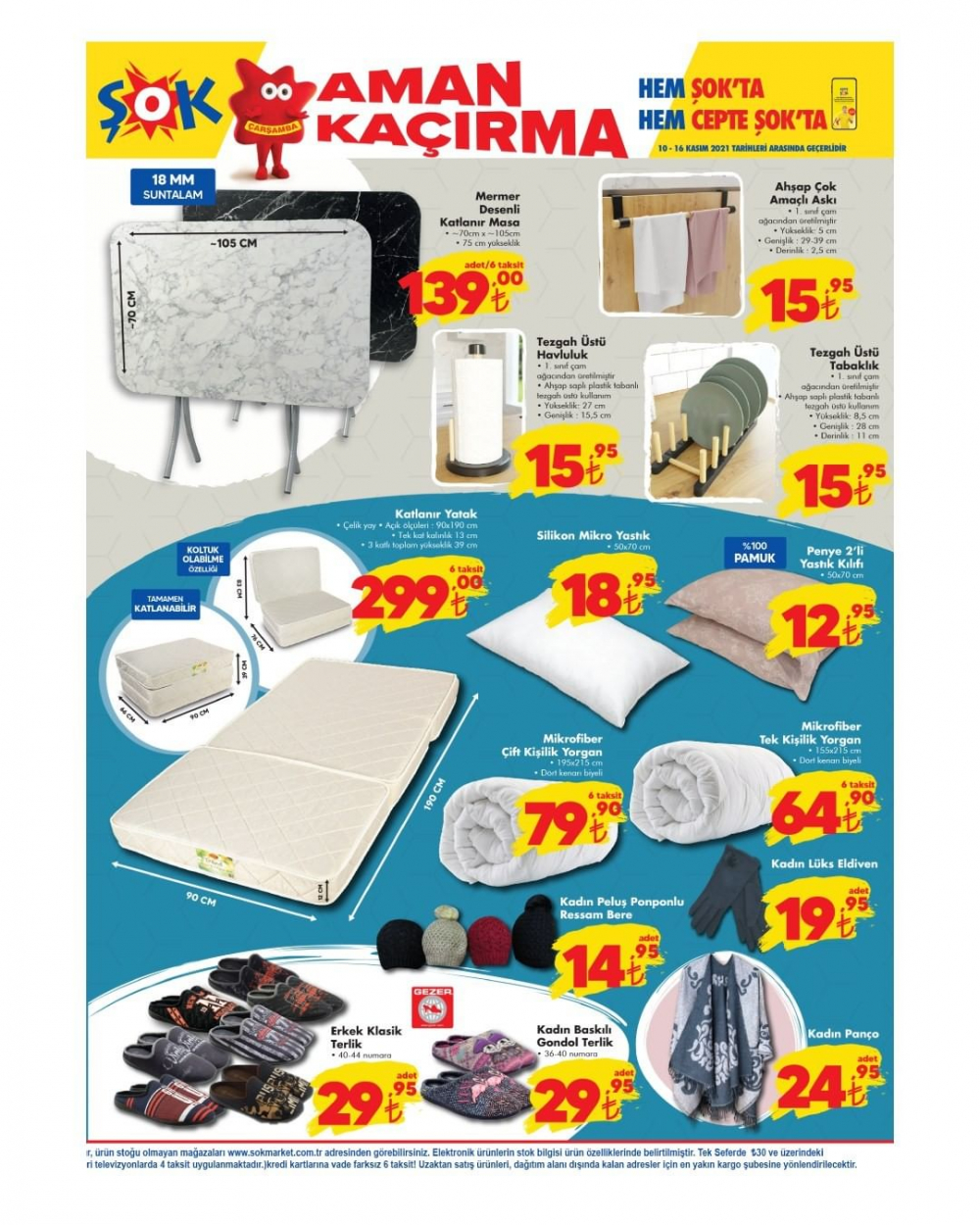 ŞOK 15 Kasım 2021 aktüel ürünler kataloğu| İndirimli ürünleri kaçırmayın! 24