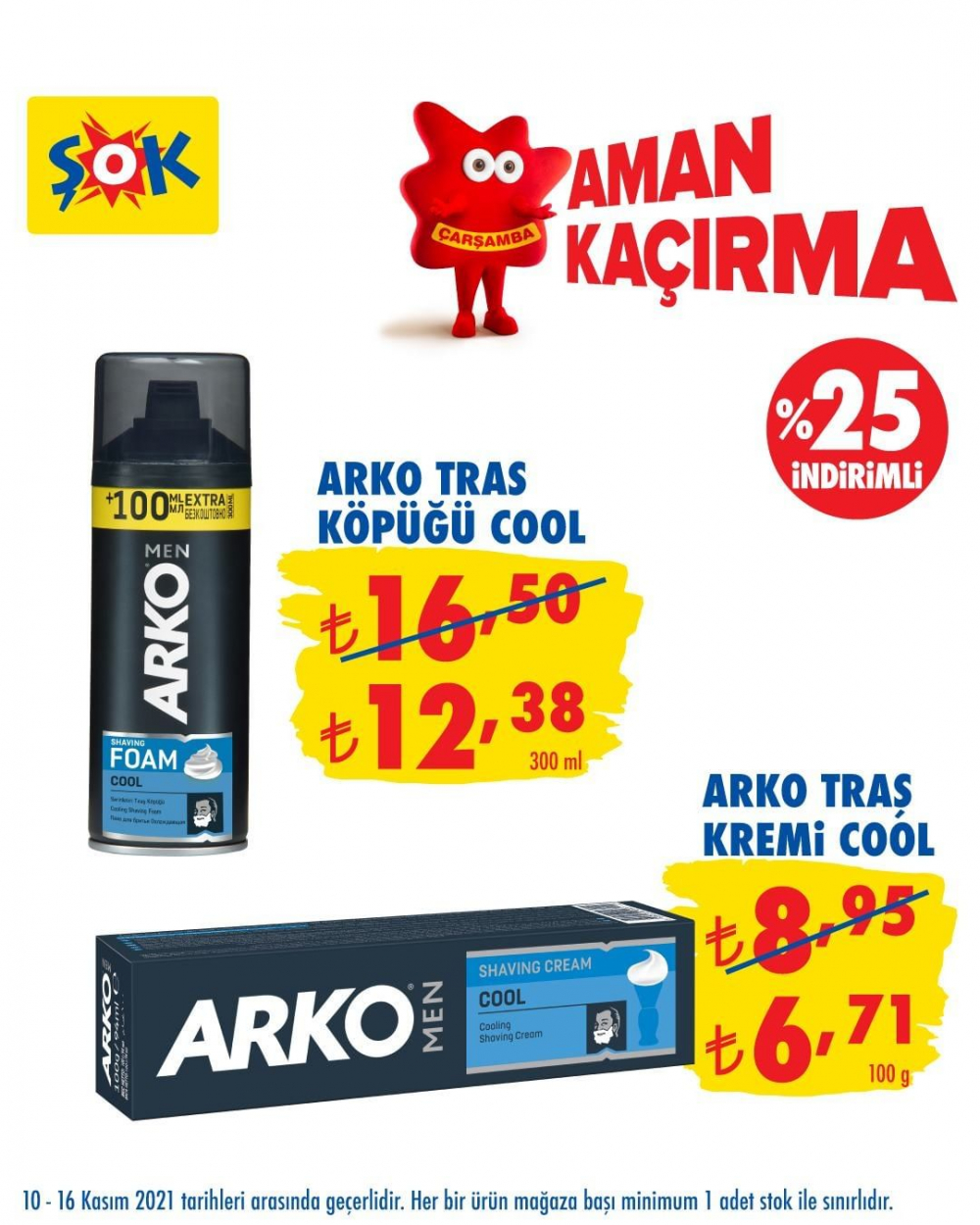 ŞOK 15 Kasım 2021 aktüel ürünler kataloğu| İndirimli ürünleri kaçırmayın! 6