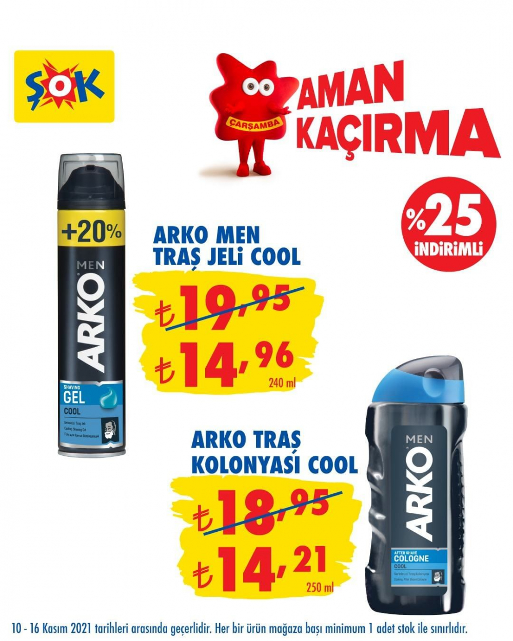 ŞOK 15 Kasım 2021 aktüel ürünler kataloğu| İndirimli ürünleri kaçırmayın! 9