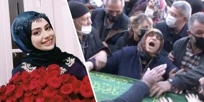 Mimar Başak Cengiz'in cenaze töreninde gözyaşları sel oldu! Acılı anne ağıt yaktı, yürekler parçalandı