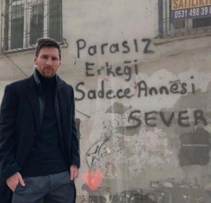 Messi'nin Eyfel Kulesi pozu fotomontaj gazabına uğradı! Yapılan paylaşımlar görenleri kahkahaya boğdu! 8