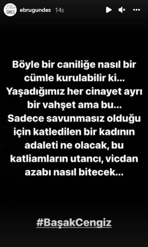 Kadın cinayetlerine sessiz kalmadılar! Ünlü isimlerin tepkileri sosyal medyada yankı uyandırdı! 7