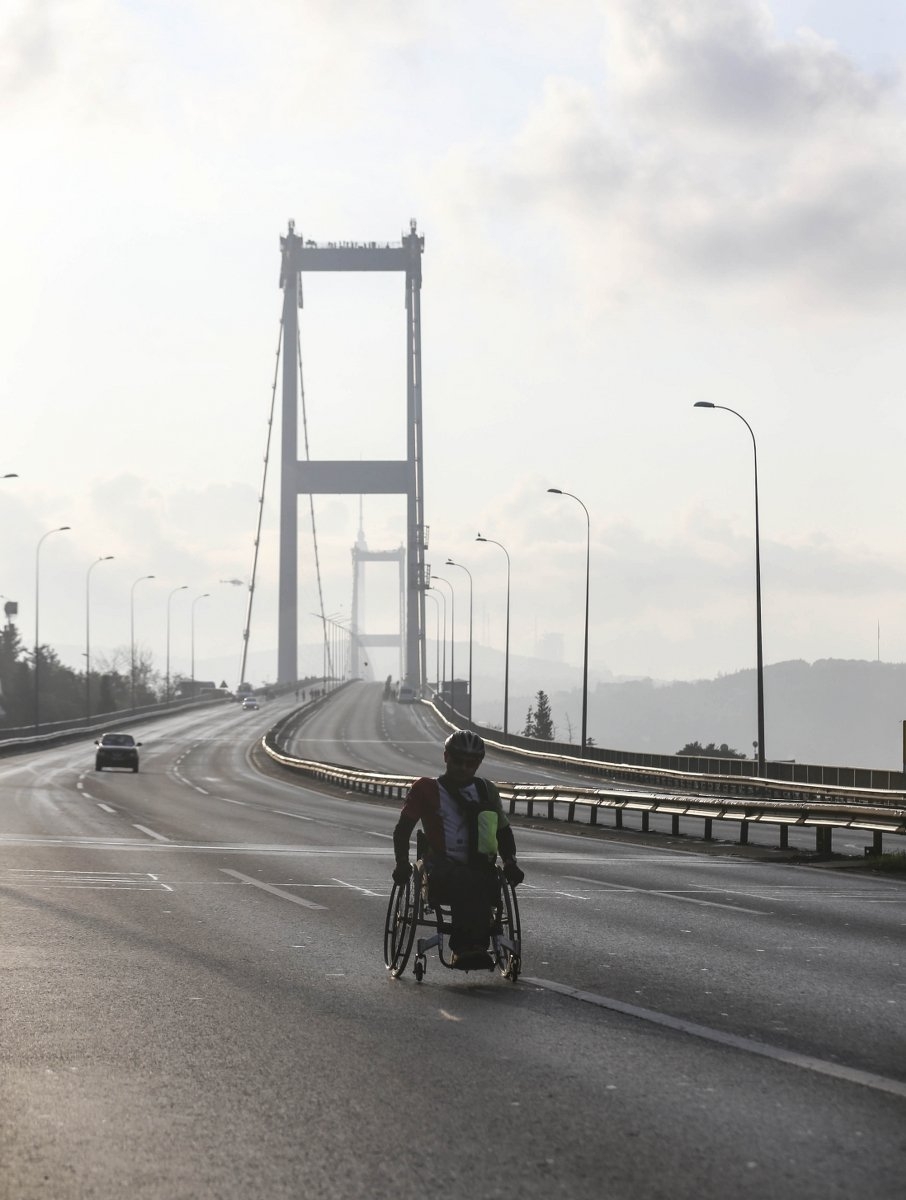 40. İstanbul Maratonu'ndan ilginç kareler 10