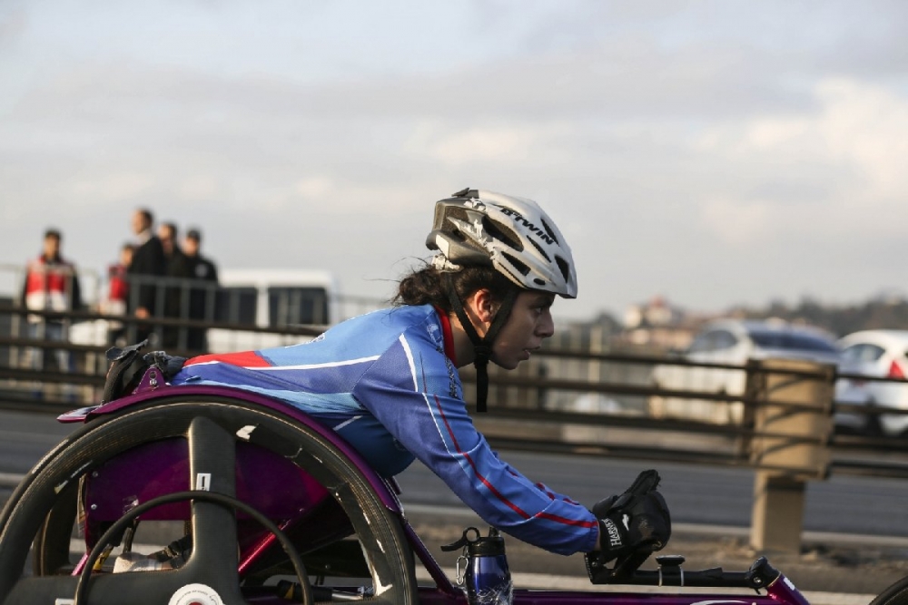 40. İstanbul Maratonu'ndan ilginç kareler 14