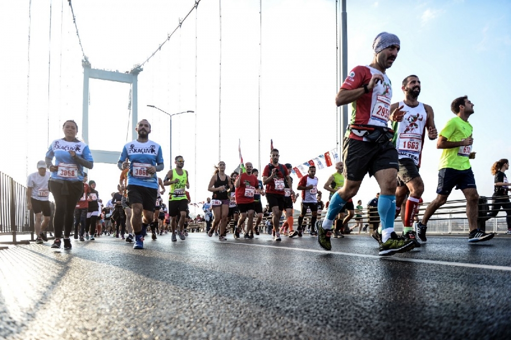 40. İstanbul Maratonu'ndan ilginç kareler 15