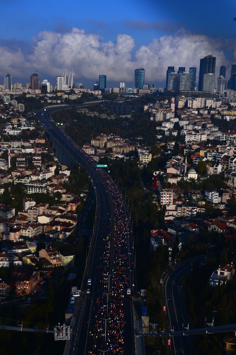 40. İstanbul Maratonu'ndan ilginç kareler 18