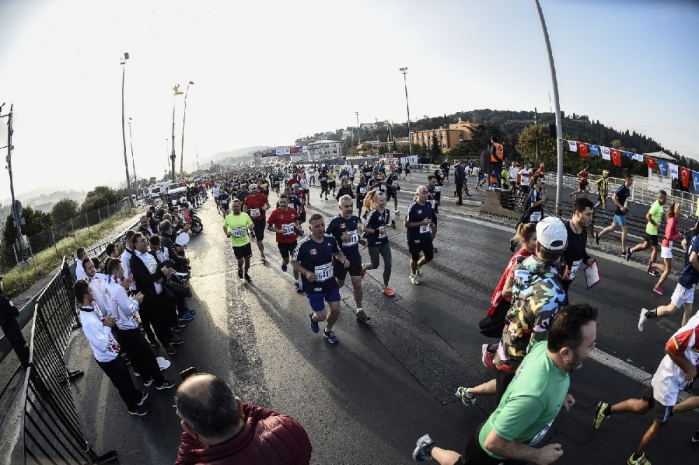 40. İstanbul Maratonu'ndan ilginç kareler 22
