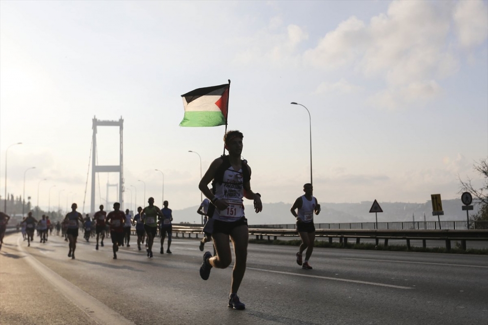 40. İstanbul Maratonu'ndan ilginç kareler 3