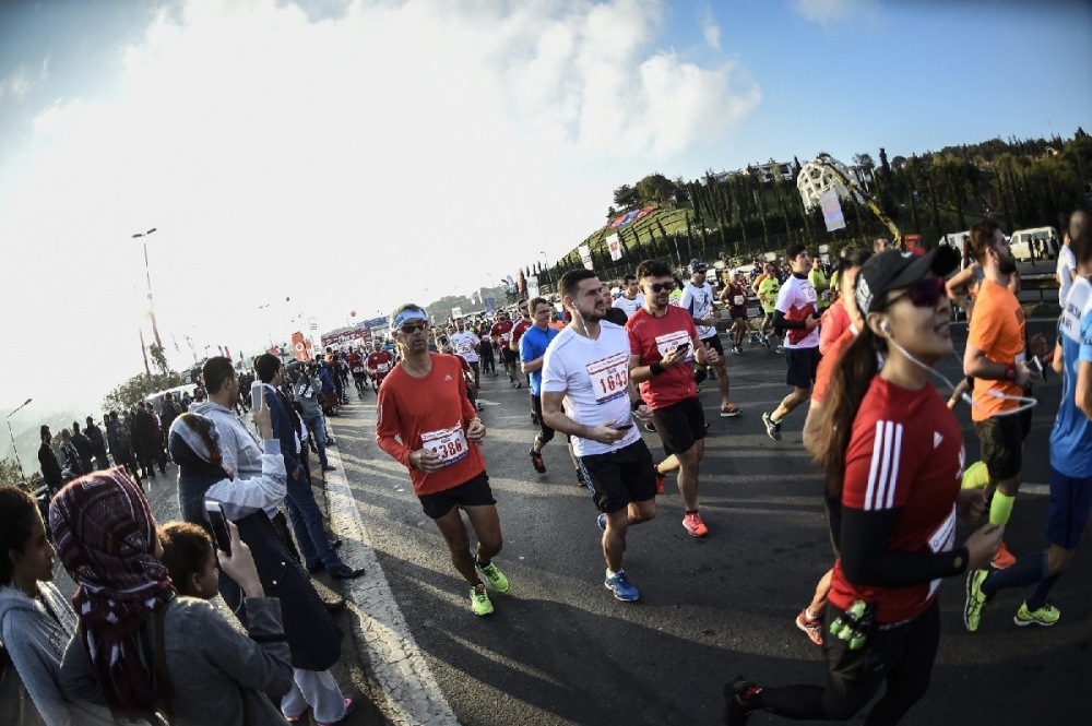 40. İstanbul Maratonu'ndan ilginç kareler 4