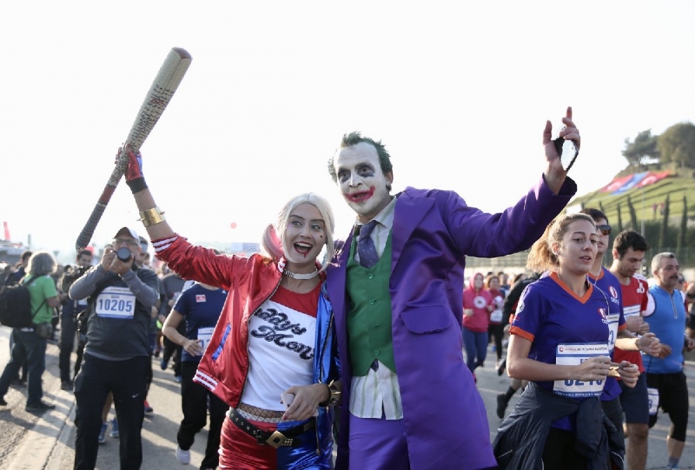 40. İstanbul Maratonu'ndan ilginç kareler 5