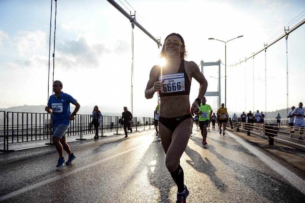 40. İstanbul Maratonu'ndan ilginç kareler 8