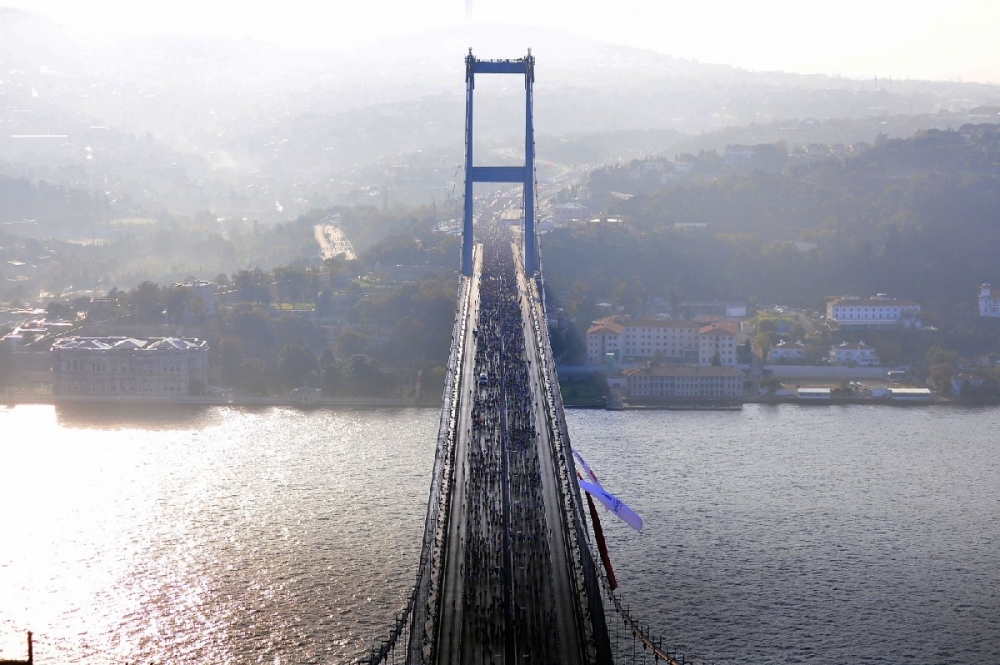 40. İstanbul Maratonu'ndan ilginç kareler 9