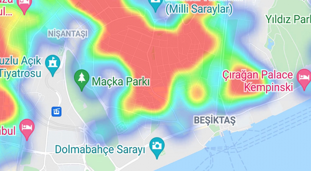 Korkutan vaka artışı sürüyor! İşte İstanbul'un koronavirüs haritası! 11