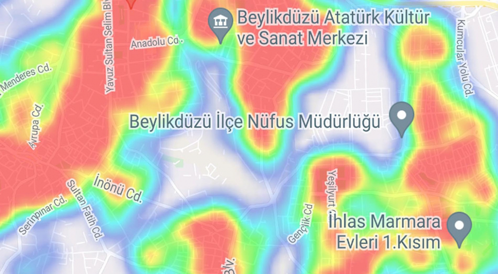 Korkutan vaka artışı sürüyor! İşte İstanbul'un koronavirüs haritası! 13