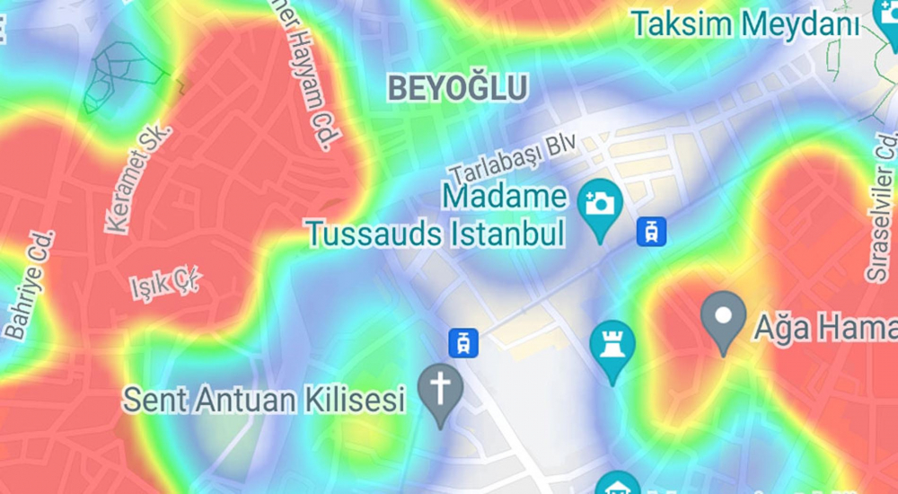 Korkutan vaka artışı sürüyor! İşte İstanbul'un koronavirüs haritası! 14