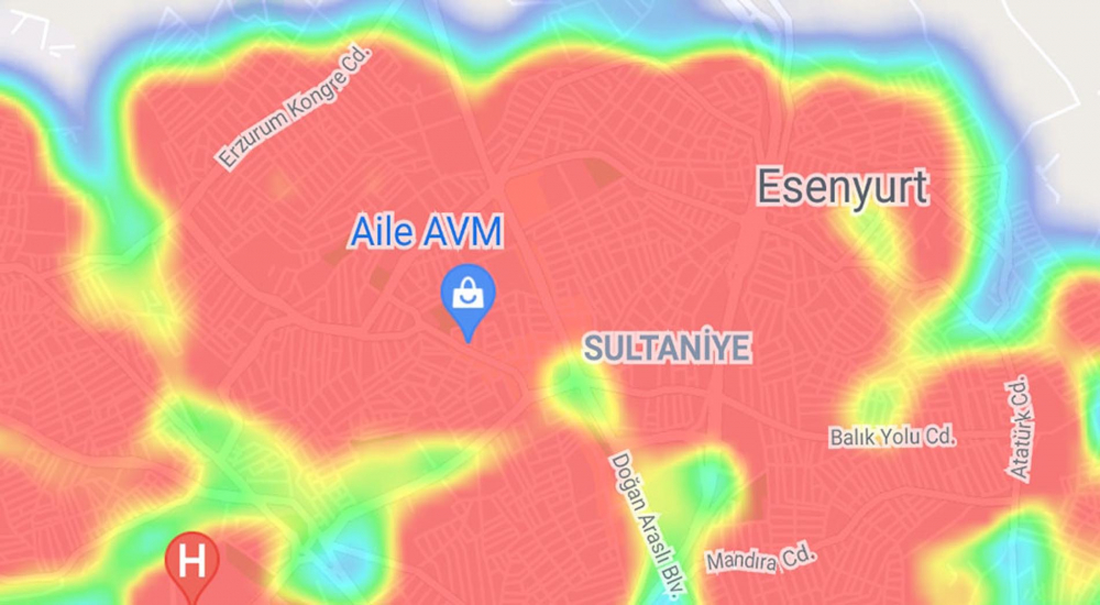 Korkutan vaka artışı sürüyor! İşte İstanbul'un koronavirüs haritası! 19