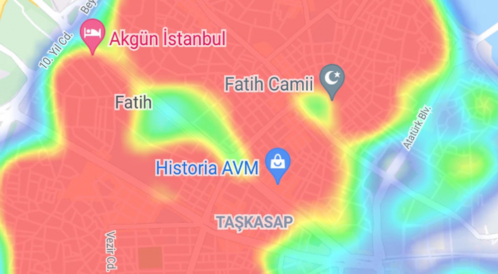 Korkutan vaka artışı sürüyor! İşte İstanbul'un koronavirüs haritası! 21