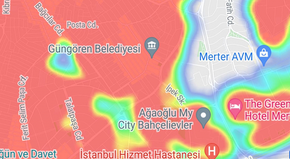 Korkutan vaka artışı sürüyor! İşte İstanbul'un koronavirüs haritası! 23