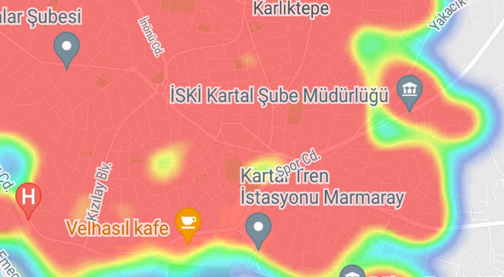 Korkutan vaka artışı sürüyor! İşte İstanbul'un koronavirüs haritası! 26