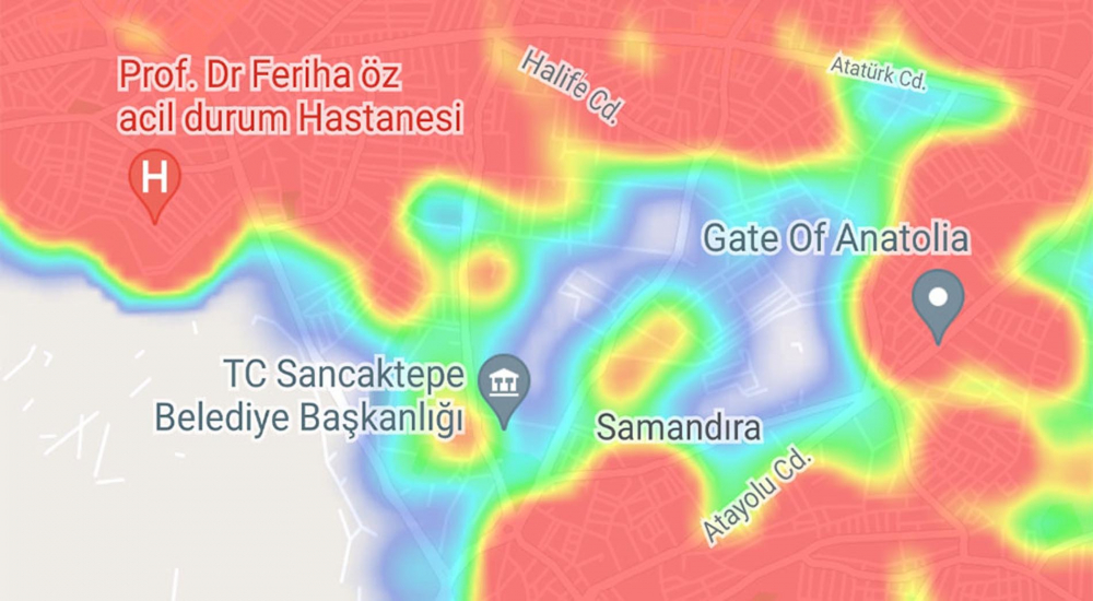 Korkutan vaka artışı sürüyor! İşte İstanbul'un koronavirüs haritası! 30