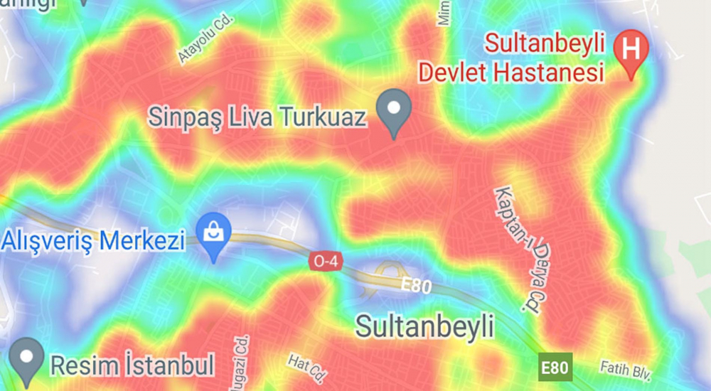 Korkutan vaka artışı sürüyor! İşte İstanbul'un koronavirüs haritası! 33