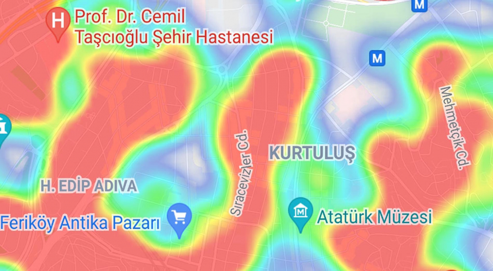 Korkutan vaka artışı sürüyor! İşte İstanbul'un koronavirüs haritası! 36