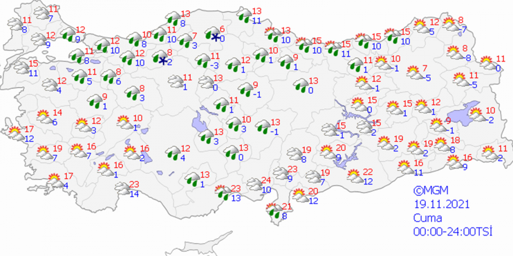 Meteoroloji Genel Müdürlüğü'nden İstanbul'un da aralarında bulunduğu 34 il için flaş uyarı! Hem kar yağacak hem de sağanak yağmur 5