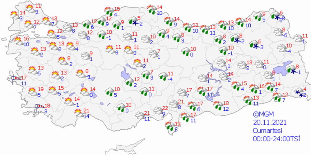 Meteoroloji Genel Müdürlüğü'nden İstanbul'un da aralarında bulunduğu 34 il için flaş uyarı! Hem kar yağacak hem de sağanak yağmur 6