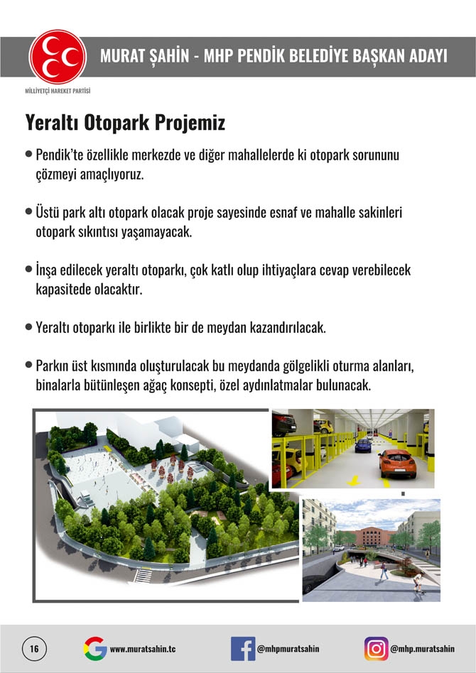 Murat Şahin Pendik için dev projelerini açıkladı 16