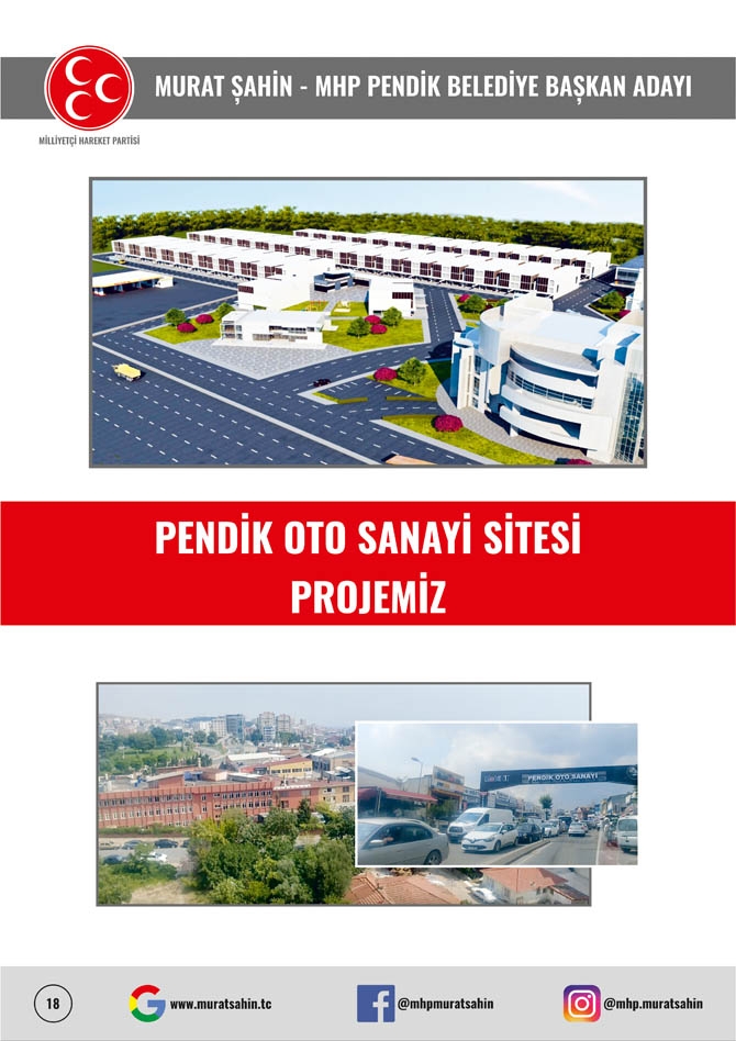 Murat Şahin Pendik için dev projelerini açıkladı 18