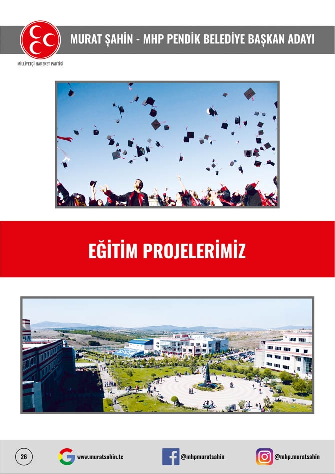 Murat Şahin Pendik için dev projelerini açıkladı 26