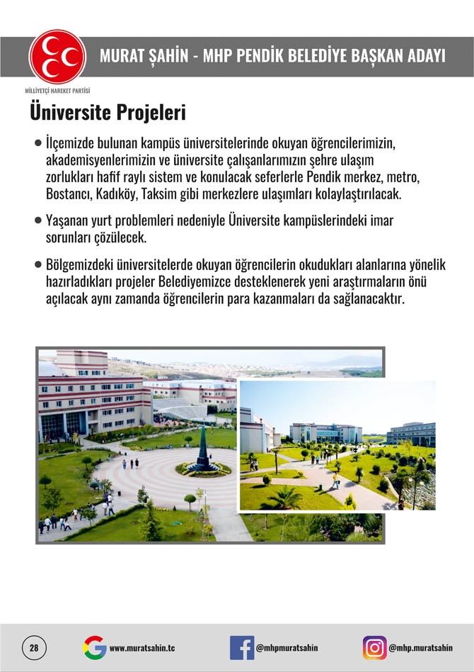 Murat Şahin Pendik için dev projelerini açıkladı 28