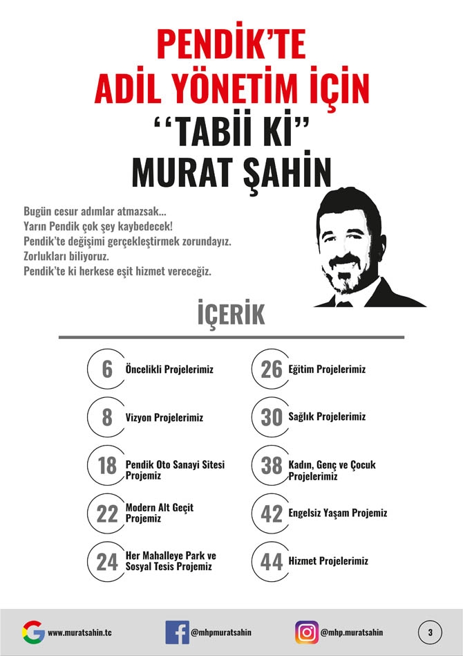 Murat Şahin Pendik için dev projelerini açıkladı 3