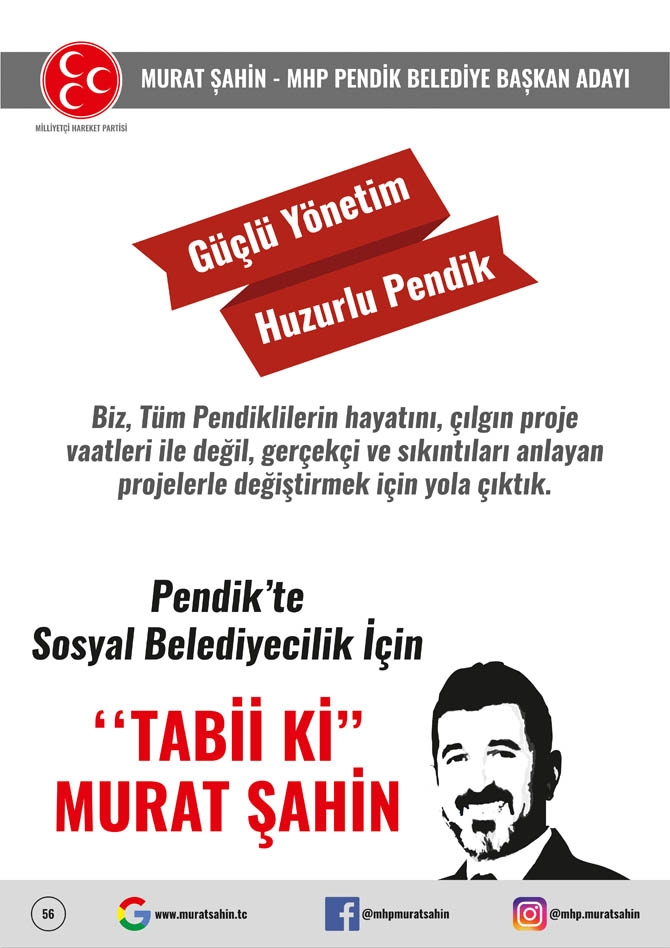 Murat Şahin Pendik için dev projelerini açıkladı 56