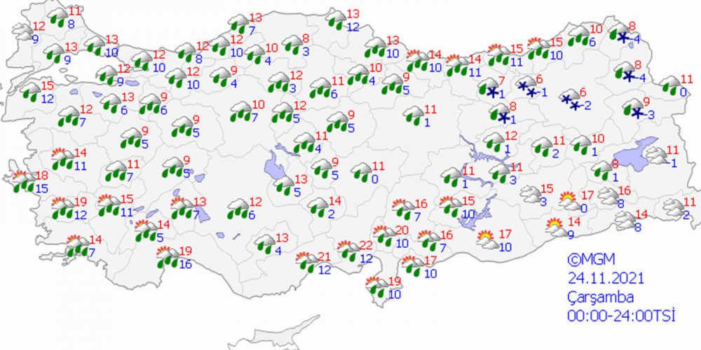 Çok sayıda ilde bekleniyor! Meteoroloji Genel Müdürlüğü'nden 'kar yağışı' uyarısı 7