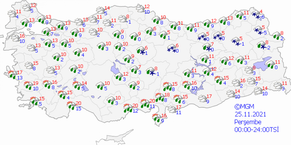 Çok sayıda ilde bekleniyor! Meteoroloji Genel Müdürlüğü'nden 'kar yağışı' uyarısı 8