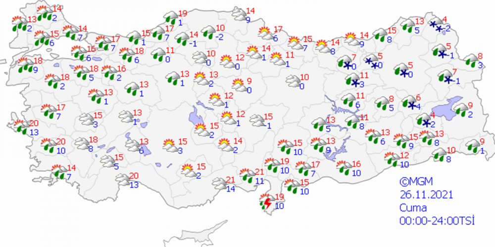 O güne dikkat! Meteoroloji Genel Müdürlüğü'nden 3 il için yoğun kar yağışı uyarısı! 5