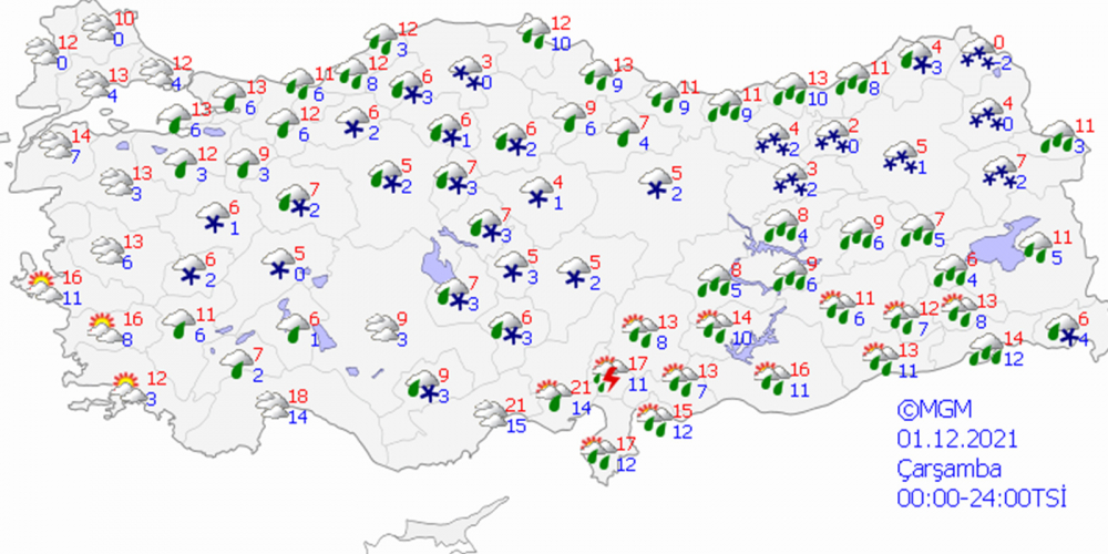 Yarına dikkat! Meteoroloji Genel Müdürlüğü ve AFAD'dan yeni fırtına uyarısı 4