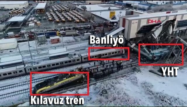 Ankara'daki tren kazası görüntüleri | Feci kazadan ilk fotoğraflar 1