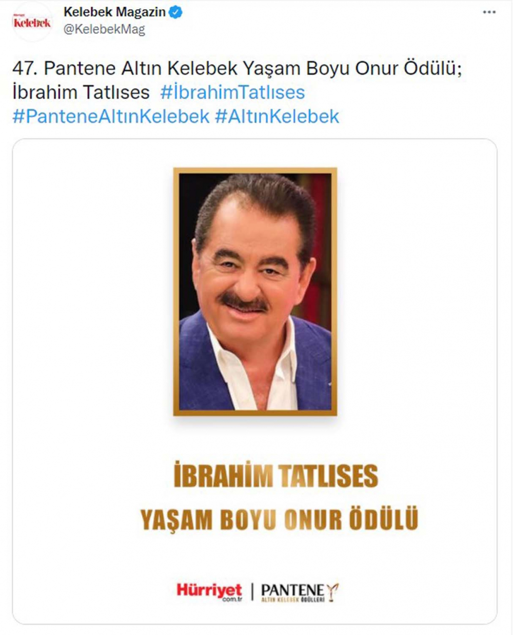 İbrahim Tatlıses'e 'yaşam boyu onur ödülü" veren Pantene, vatandaşı çileden çıkarak açıklama yaptı! "kadın hakları konusundaki duruşu net" 3