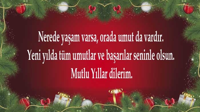 2019 Resimli yılbaşı mesajları| En güzel resimli yılbaşı mesajları 9