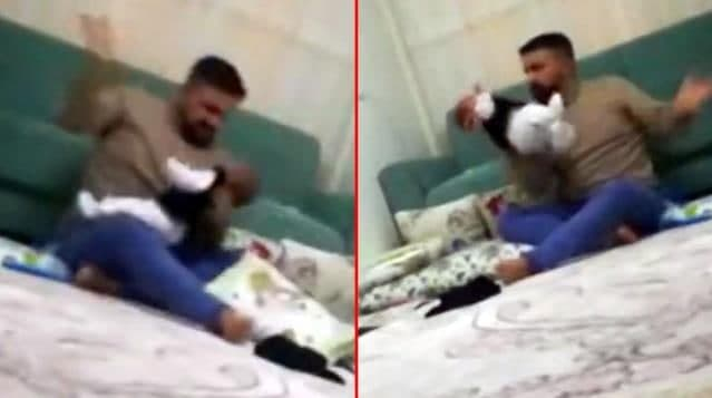 Gaizantep'te babası tarafından dövülen Cihan bebeğin keyfi yerinde, artık gülüyor! Gaziantep Belediye Başkanı Fatma Şahin'den ziyaret! 2