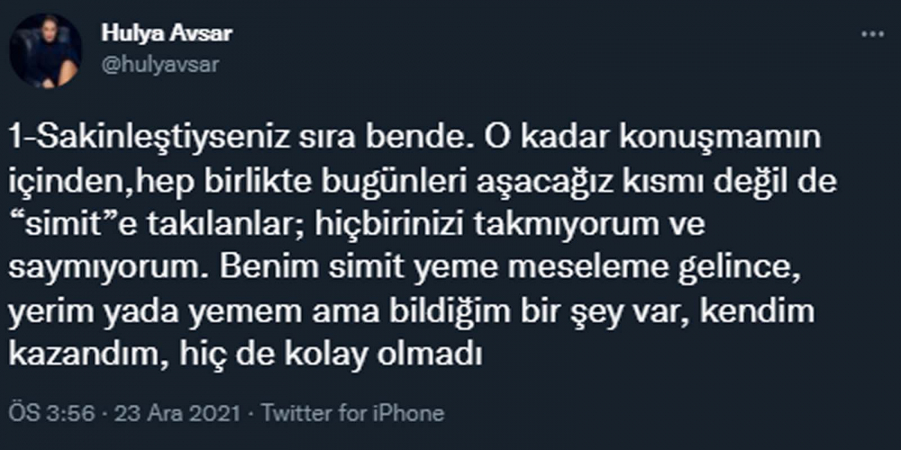 'Simit' önerisiyle eleştirilmişti! Hülya Avşar'dan bir bomba açıklama daha! "Sakinleştiyseniz sıra bende" 7