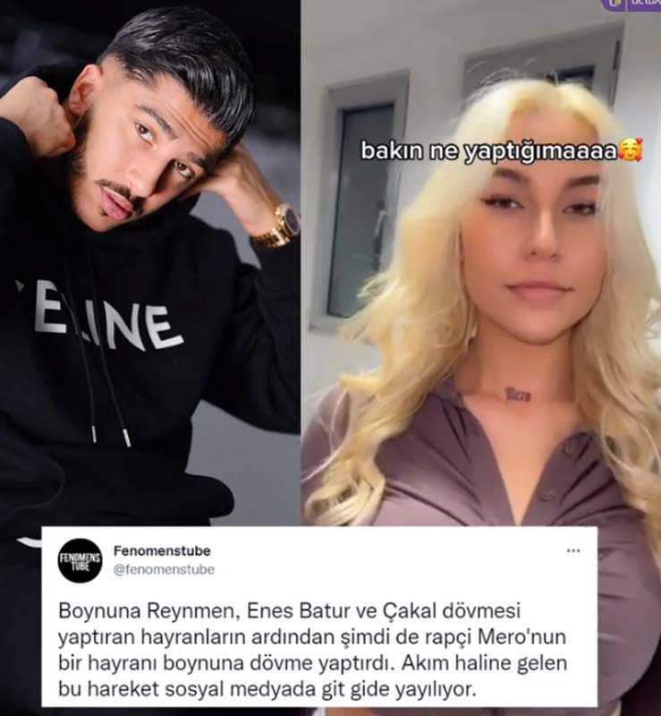 Hadise'nin hayranı öyle bir şey yaptı ki! Mehmet Dinçerler bile bu kadarını yapmaz! Reynmen, Enes Batur, Çakal, Mero derken bu akımın ardı arkası kesilmiyor! 7