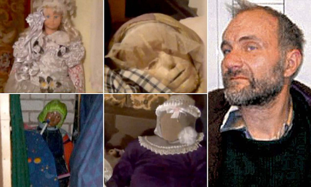 Mezar soyguncusunun tüyler ürperten eylemi! Mezarlıktan çıkardığı kız çocuklarının cesetlerini evine biblo yaptı! 2