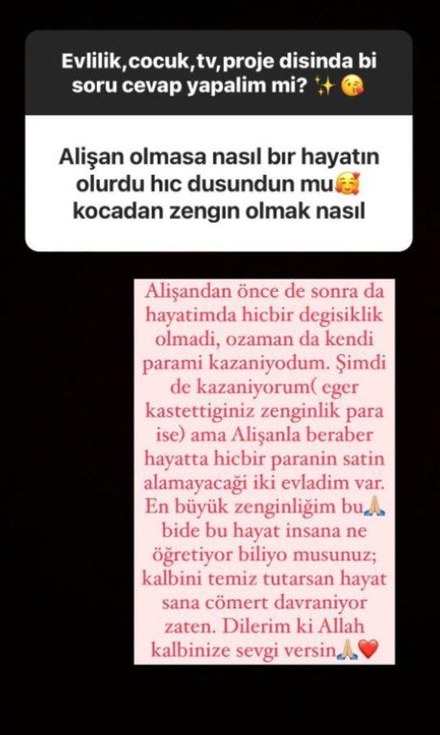 Alişan'ın eşi Buse Varol'dan, "Kocadan zengin olmak nasıl bir duygu?" diye soran takipçisine ibretlik cevap! 4