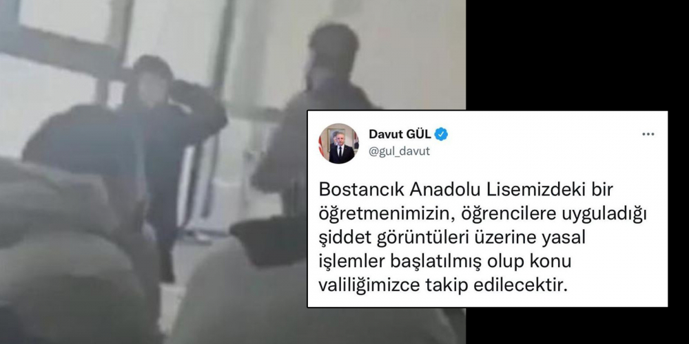 Önce tokat sonra tekme! İzleyenlerin kanını donduran görüntü: Gaziantep'te lise öğrencisine öğretmen dayağı 5