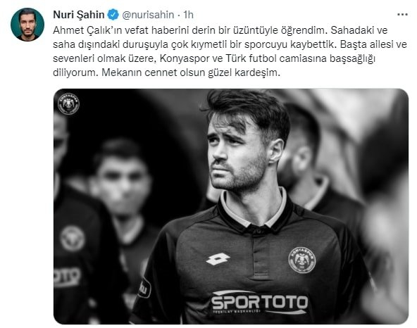 Ahmet Çalık'ın ölümüyle ilgili futbol camiasından duygusal paylaşımlar! 4