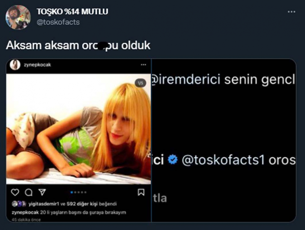 İrem Derici hayranına "O...u" dedi! Ağzından küfür eksik olmuyor! 6